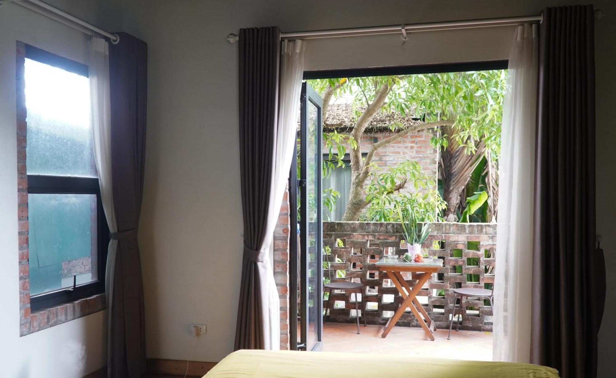 Bungalow Thu Gian Va Vuon Cay Xanh Hanoi Eksteriør bilde